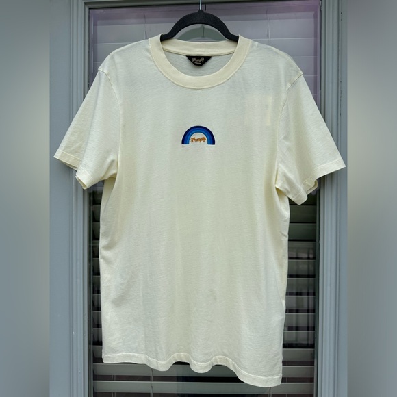 SANDRO x Wrangler Cotton Embroidered T-Shirt Tee Large - Picture 3 of 9